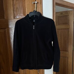 Sonoma Black Ribbed Knit Sweater